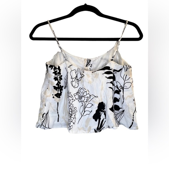 Sale Guess Los Angeles Tank Top Floral Print Size XS - Picture 8 of 10